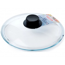 2124 Крышка стекл. низ. 24см с ручкой "PYREX"