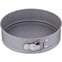 Форма для выпечки круглая разъемная с покрытием серый гранит, 26см., арт. LH-71004G