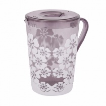 Кувшин Камелия 2,2л (с крышкой)(розовый) (уп.18)