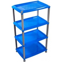 Этажерка универсальная Джета 4 полки С742 Цвет МАРТИКА (Барнаул) уп.4