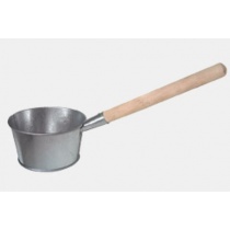 Ковш банный 3,5 л. с деревянной ручкой