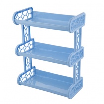 Полка 3-х ярусня навесная Цвет в асс-те С167 Полимербыт (Москва) уп.14