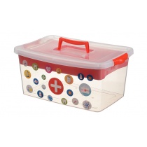 Контейнер АПТЕЧКА 9л Цвет в асс-те IDEA (Москва) уп.10