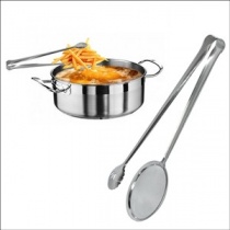 Шумовка-щипцы "Фритюр" 29*9,5см AN50-101