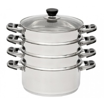 Мантоварка нерж. ф24см 4 секции 13,7л с ТРС КТ-244AТ