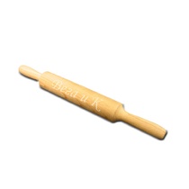 Скалка деревянная 410х42мм листв.дерево СК2