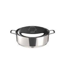 Сотейник 28см нерж. мет.крышка IDEAL СН289 (индукция)