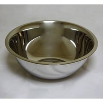 Миска 5,7л 34см нерж 0010