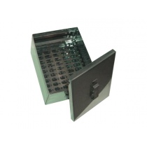 Коптильня 2-х уровн. черн.сталь350х250х200ППСК350Ч